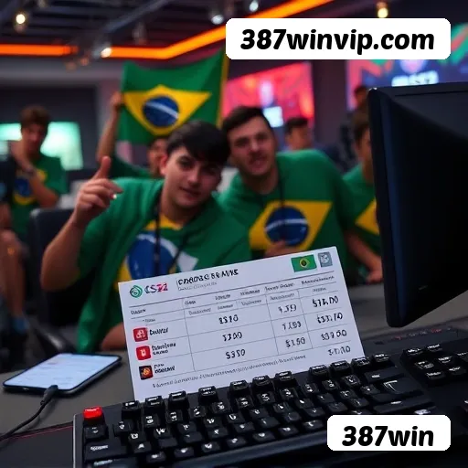 Aplicativo móvel 387win para iOS e Android